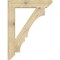 Ekena Millwork Balboa Slat Rough Sawn Bracket, Douglas Fir, 6"W x 36"D x 48"H BKT06X36X48BOA06RDF - alternate 4